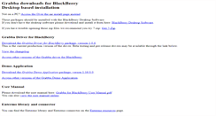 Desktop Screenshot of blackberry.grabba.com